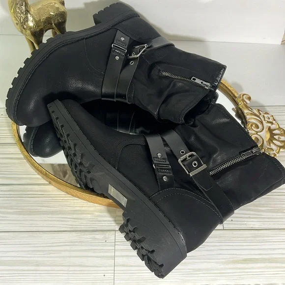 Jellypop Women’s Ankle Booties zipper on side size 9 and 12 black - Picture 9 of 10